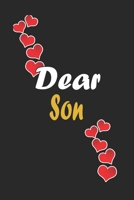 Dear Son: Notebook Gift For Family Members: Lined Notebook / Journal Gift, 120 Pages, 6x9, Soft Cover, Matte Finish 1671938062 Book Cover