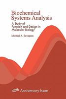 Biochemical Systems Analysis 1449590764 Book Cover