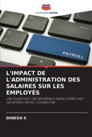 L'Impact de l'Administration Des Salaires Sur Les Employés (French Edition) 6206508773 Book Cover