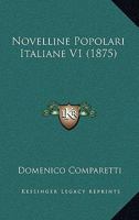 Novelline Popolari Italiane V1 (1875) 1167617185 Book Cover