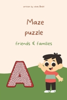 Maze puzzle Book B0C4MFQB4K Book Cover