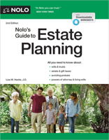 Nolo's Guide to Estate Planning 1413333923 Book Cover