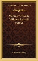 Memoir of Lady William Russell 1022476254 Book Cover