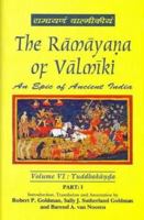 The Ramayan of Valmiki Book VI 1518837603 Book Cover