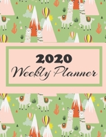 2020 Weekly Planner: Monthly Organizer and Calendar For Working Moms - Track Important Dates, Goals and Passwords (Cute Llamas Planner) 1706271891 Book Cover