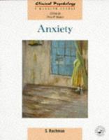 Anxiety (Clinical Psychology, a Modular Course) 1841695157 Book Cover