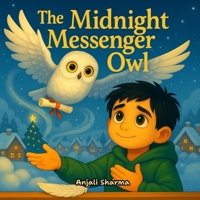 The Midnight Messenger Owl: A Heartwarming Christmas Story About Friendship, Hope, and Holiday Magic: A beautifully illustrated children's book about ... friendships, and the true spirit of Christmas B0FVWYTG5W Book Cover
