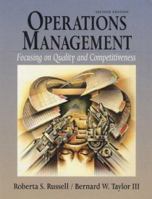 Operations Management: Focusing on Quality and Competitiveness 0138499365 Book Cover