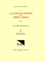 CMM 52 Claudin de Sermisy (Ca. 1490-1562), Opera Omnia, Edited by Gaston Allaire and Isabelle Cazeaux. Vol. II Holy Week Music: Volume 52 1595511431 Book Cover