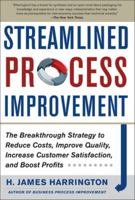 Streamlined Process Improvement 0071768637 Book Cover