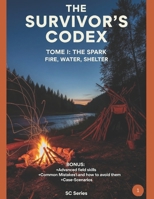 The Survivor's Codex: Tome I – The Spark: Mastering Fire, Water, and Shelter – Essential Survival Skills for Any Environment (The Survivor's Codex - A Comprehensive Library of Survival Skills) B0FMVPN6R9 Book Cover