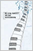 Blank Sheet Music Notebook / Notebook for Musicians /Composition Books Gifts 1677268212 Book Cover