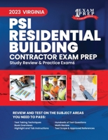 2023 Virginia PSI Residential Building Contractor Exam Prep: 2023 Study Review & Practice Exams B0CJ43R4QZ Book Cover