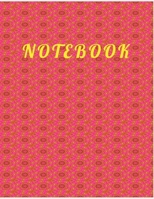 Notebook: College Ruled Notebook - Pink, Green and Yellow FlowersLarge (8.5 x 11 inches) - 140 Pages 1674192487 Book Cover