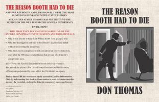 The Reason Booth Had to Die 0989422534 Book Cover