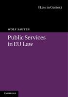 Public Services in EU Law 1107066123 Book Cover