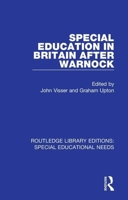 Special Education in Britain after Warnock 113859234X Book Cover