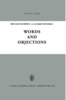 Words and Objections: Essays on the Work of W.V. Quine. Revised edition (Synthese Library) 9027700745 Book Cover