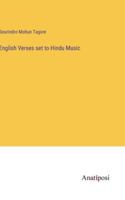 English Verses set to Hindu Music 3382825856 Book Cover