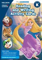 Disney Learning Reading and Writing Activity Cards K Kit 0176844023 Book Cover