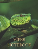 Viper NOTEBOOK: Notebooks and Journals 110 pages (8.5x11) 1702289591 Book Cover