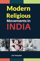 Modern Religious Movements in India 1016322100 Book Cover