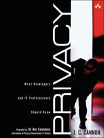 Privacy: What Developers and IT Professionals Should Know 0321617770 Book Cover