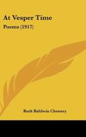 At Vesper Time: Poems 1104037068 Book Cover