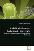 Social Inclusion and Exclusion in University 3639276698 Book Cover