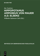 Hippopotamus amphibius von Mauer a.d. Elsenz 311105151X Book Cover