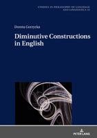 Deminutive Constructions in English 3631812515 Book Cover