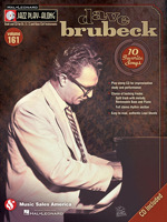 Dave Brubeck: Jazz Play-Along Volume 161 1458407551 Book Cover