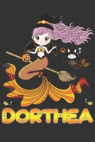 Dorthea: Dorthea Halloween Beautiful Mermaid Witch Want To Create An Emotional Moment For Dorthea?, Show Dorthea You Care With This Personal Custom Gift With Dorthea's Very Own Planner Calendar Notebo 1702424766 Book Cover