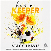 He's A Keeper: A Grumpy-Sunshine Sports Romance B0GP2QXJRV Book Cover