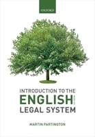 Introduction to the English Legal System 2019-2020 0198838832 Book Cover