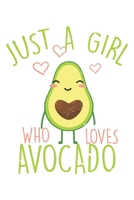 Just A Girl Who Loves Avocado For Avocado Girls: Dot Grid Just A Girl Who Loves Avocado For Avocado Girls / Journal Gift - Large ( 6 x 9 inches ) - 120 Pages Softcover 1677398175 Book Cover