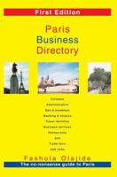 Paris Business Directory 0595358128 Book Cover