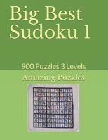 Big Best Sudoku 1: 900 Puzzles 3 Levels 1726671097 Book Cover