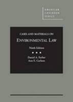 Environmental Law, Cases and Materials 0314283986 Book Cover
