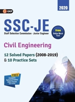 Ssc Je 2020: Civil Engineering - 12 Solved Paper (2008-19) & 10 Practice Sets 9389573629 Book Cover