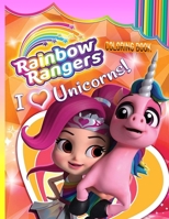 Rainbow Rangers Coloring Book: Cute coloring book Rainbow Rangers, Amazing colouring Designs For Kids And Adults B0926TNTYQ Book Cover