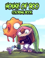 House of Boo Coloring Book B0BP495VN3 Book Cover