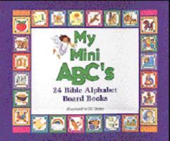 My Mini ABC's: 24 Bible Alphabet Board Books 0849958318 Book Cover