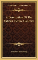 A Description Of The Vatican Picture Galleries 1432501003 Book Cover