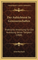 Der Aufsichtsrat in Genossenschaften 1168042771 Book Cover