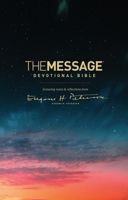 The Message Devotional Bible, Brown Cross: Featuring Notes & Reflections from Eugene H. Peterson 1631468235 Book Cover