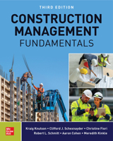 Construction Management Fundamentals, Third Edition 126466382X Book Cover