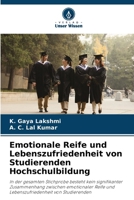 Emotionale Reife und Lebenszufriedenheit von Studierenden Hochschulbildung (German Edition) 6208814197 Book Cover