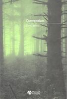 Convention: A Philosophical Study 0631232575 Book Cover