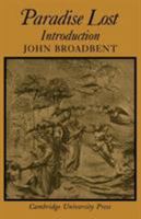 Paradise Lost: Introduction (Cambridge Milton Series for Schools and Colleges) 0521096391 Book Cover
